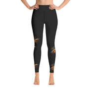 Honeybees in Flight Yoga Leggings - 57 Peaks